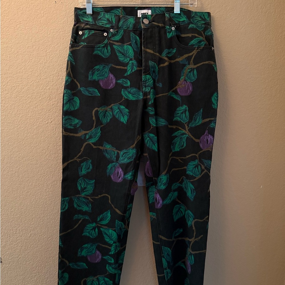 Obey Printed Jeans